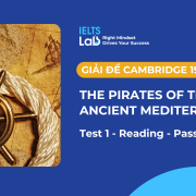 Giải đề Cambridge IELTS 19, Test 1, Reading Passage 2: The pirates of the ancient Mediterranean