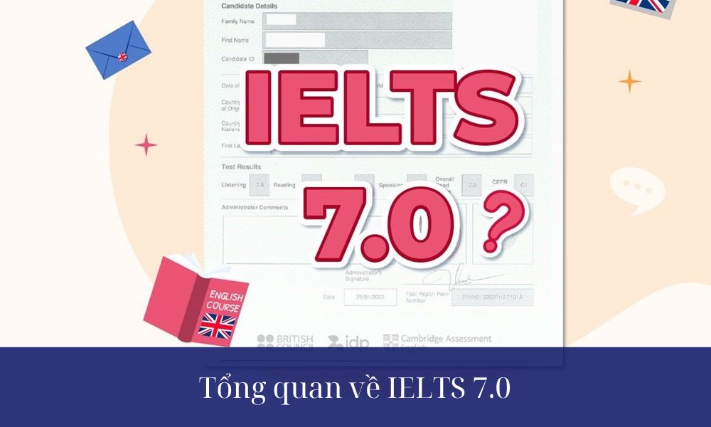 IELTS 7.0 là yêu cầu căn bản ở nhiều môi trường danh giá