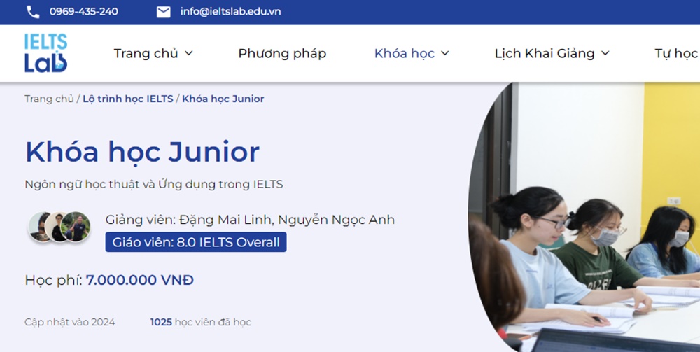 Nếu đã có chút nền tảng, hãy bắt đầu với khóa Junior