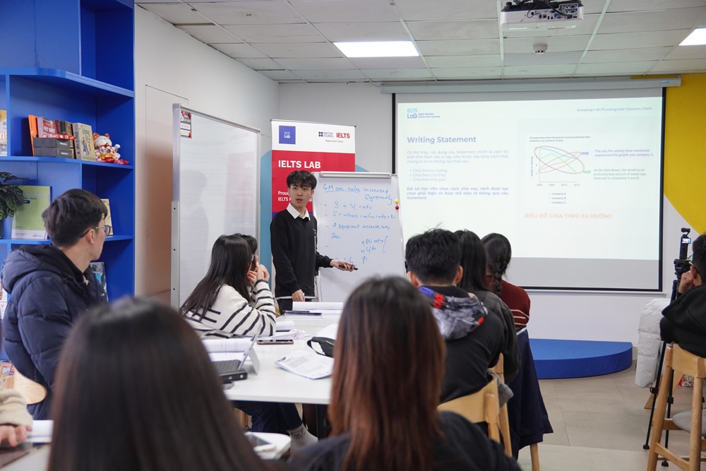 Để đạt điểm cao, bạn nên biết đến các khóa học của IELTS Lab