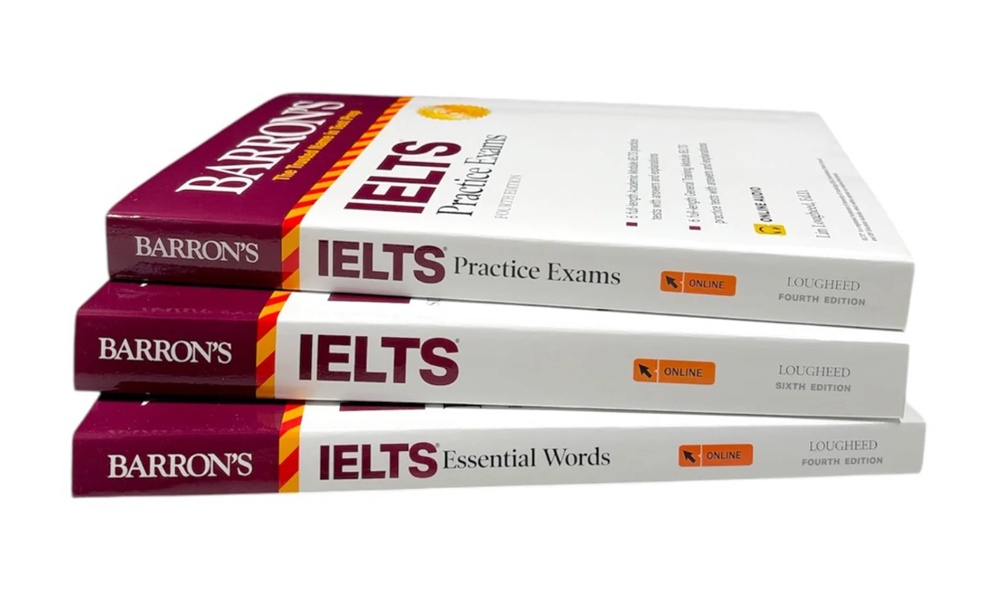 Barron’s IELTS Practice Exams Book (Nguồn ảnh: Internet)