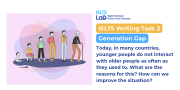 IELTS Writing Task 2 Generation Gap – Bài mẫu và phân tích