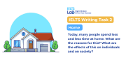 IELTS Writing Task 2 Time at Home – Bài mẫu và phân tích