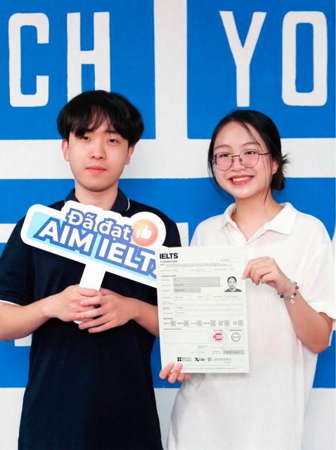 Tăng 3 band vượt aim đạt 8.0 sau 2 khoá